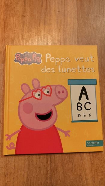 Livre Peppa pig veut des lunettes