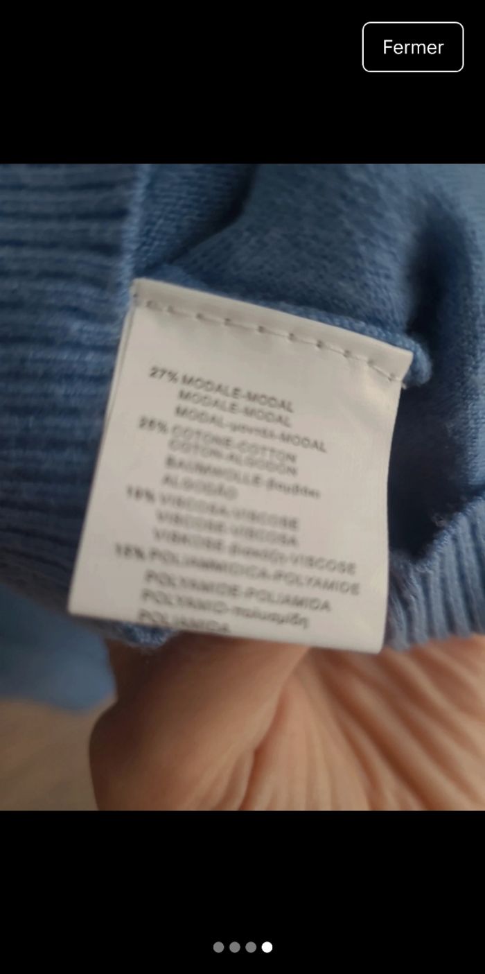 Gilets bleu ciel et turquoise Taille : 44 Prix : 10 € pièce - photo numéro 7
