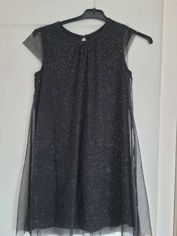 Robe noire pailletée 12 ans In Extenso