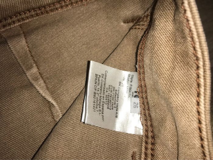 Pantalon jeans beige ichi 36 - photo numéro 4