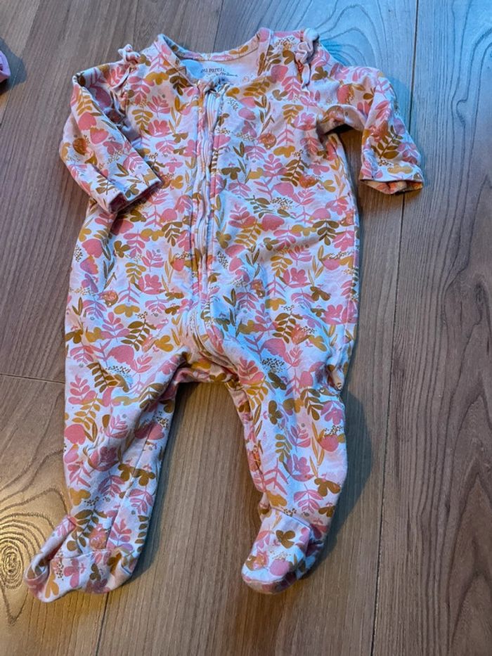 Pyjama fleur 3 mois