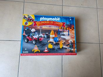 Calendrier de l'avent pompiers - 9486 - Playmobil.