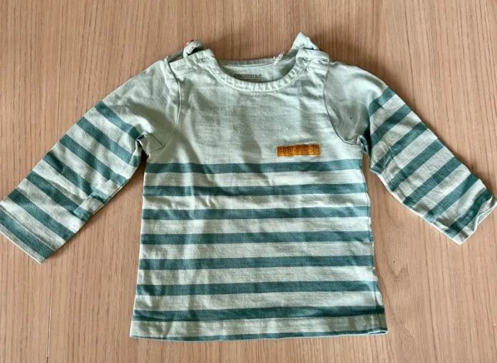 Lot de 2 T-shirts manches longues. - photo numéro 5