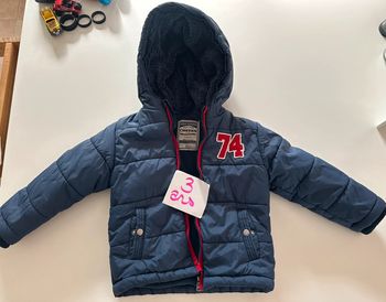 Manteau chaud Creeks taille 36 mois