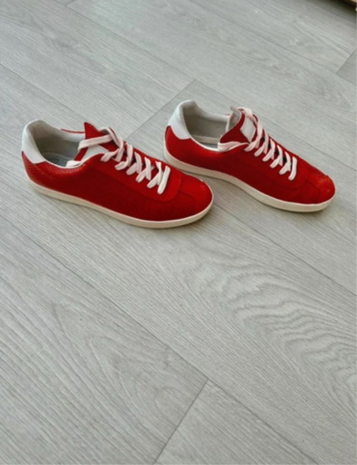 Baskets femme - Pointure 38 - Ruvel - Très bon état - Cuir - photo numéro 2