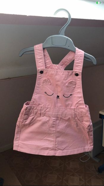 Robe-salopette taille 9 mois