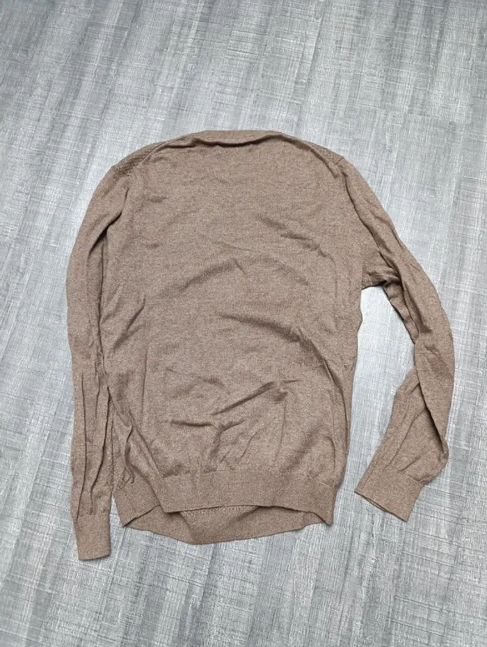 Pull celio taupe - photo numéro 3
