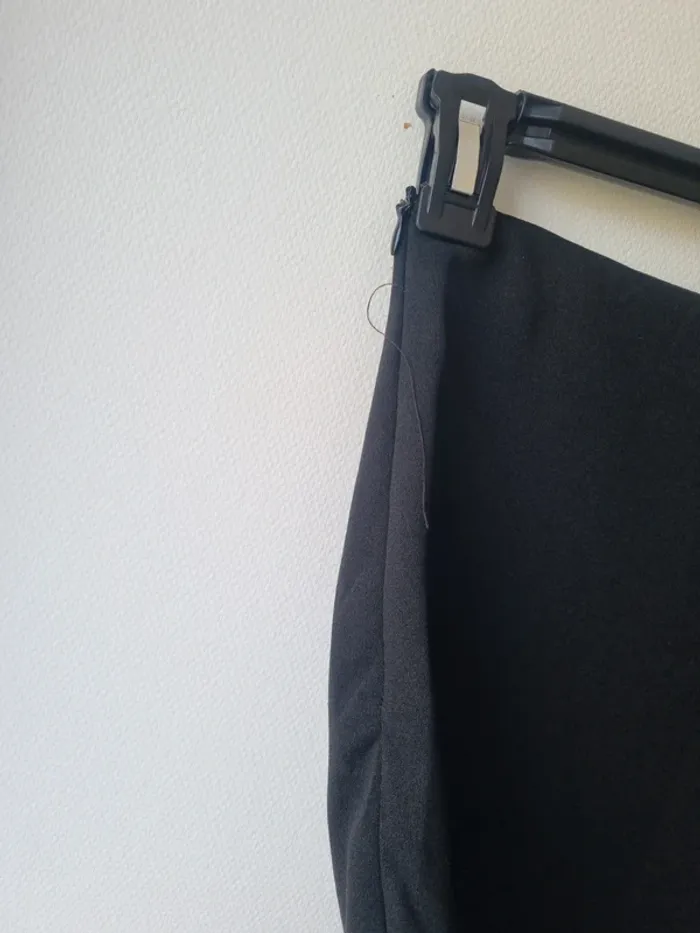 jupe crayon avec bandes transparentes shein - photo numéro 3