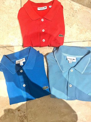 Lots de 3 polo