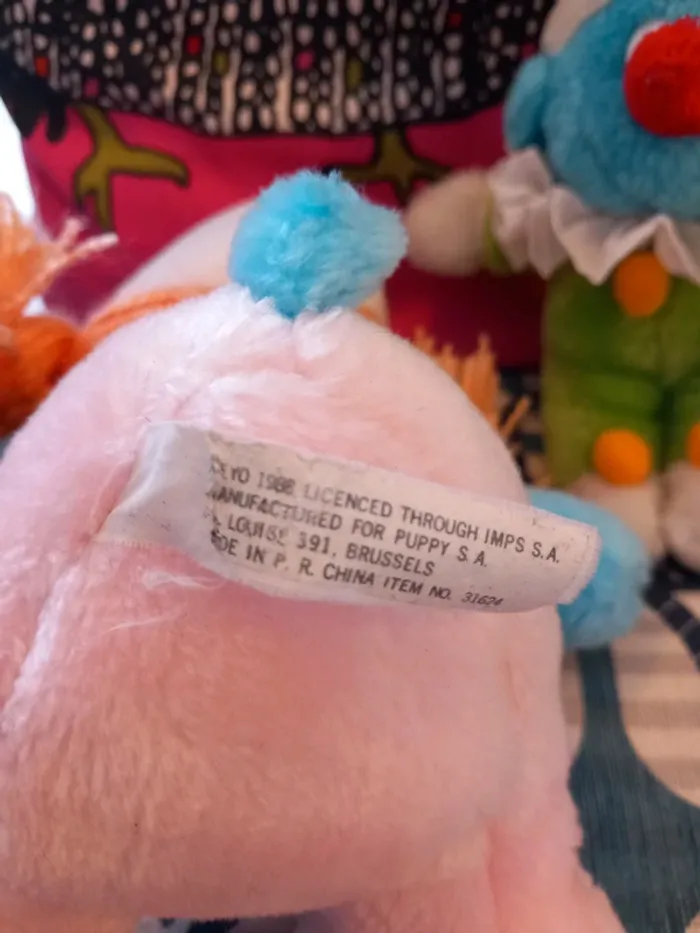 3 peluches vintages schtroumpf - photo numéro 9