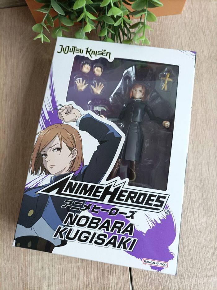 Figurine Nobara Kugisaki jujutsu Kaisen anime heroes Bandai Namco