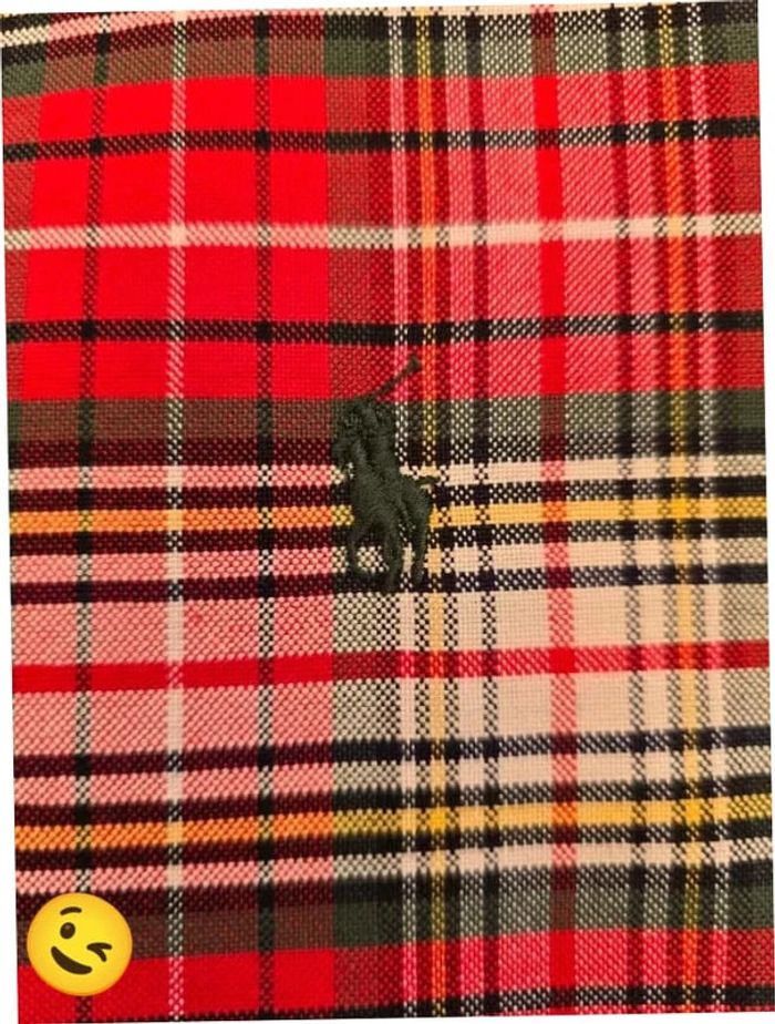 Chemise Ralph Lauren manche longue Taille XL rouge Homme Men CHE99 - photo numéro 2