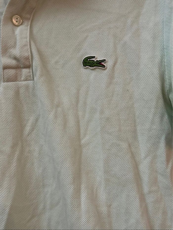 Polo Lacoste pistache - photo numéro 3