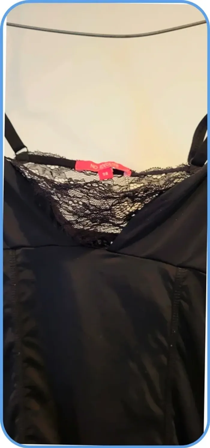 Débardeur de pyjama - Marque No Excuse - Noir - Femme - Taille M - photo numéro 2