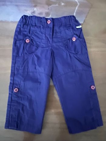 Pantalon/Pantacourt mauve Quechua 18 mois