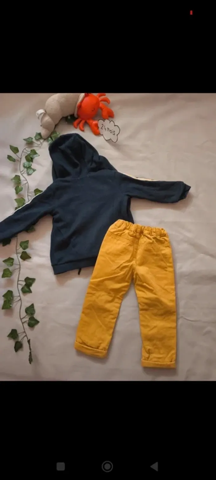 Ensemble imprimé 3 pieces🍃 lulu castagnette - photo numéro 2