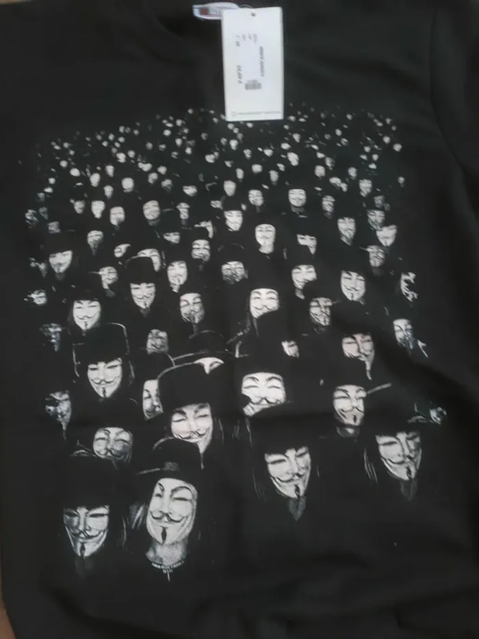 Pull fin pour homme noir motifs XS Adriano - photo numéro 3