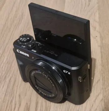 Appareil photo numérique Canon PowerShot G7 X Mark II 20,1 MP - Noir