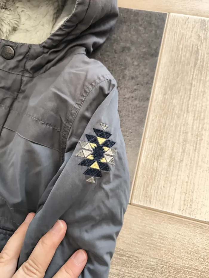 Parka intérieur polaire garçon 12 mois IKKS - photo numéro 6