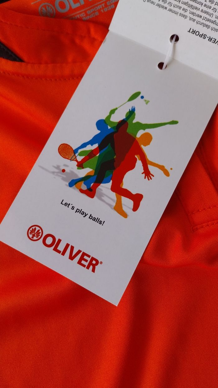 Teeshirt sport badminton 🏸  marque Oliver - photo numéro 3