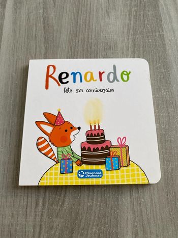 Livre Renardo fête son anniversaire