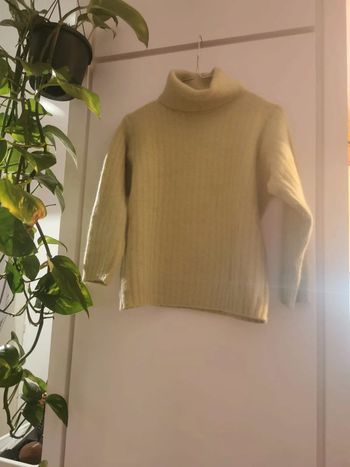 Pull vert pomme