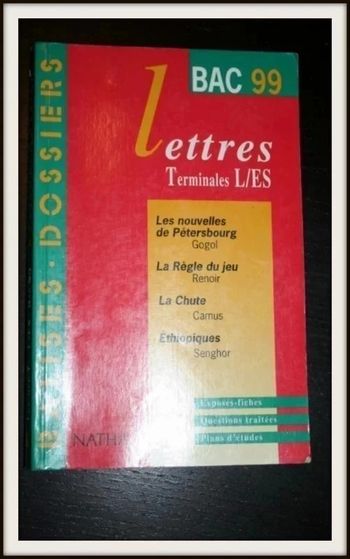 Aide pour Les Nouvelles de Saint Pétersbourg - La Règle du jeu - La Chute de Camus - Ethiopiques
