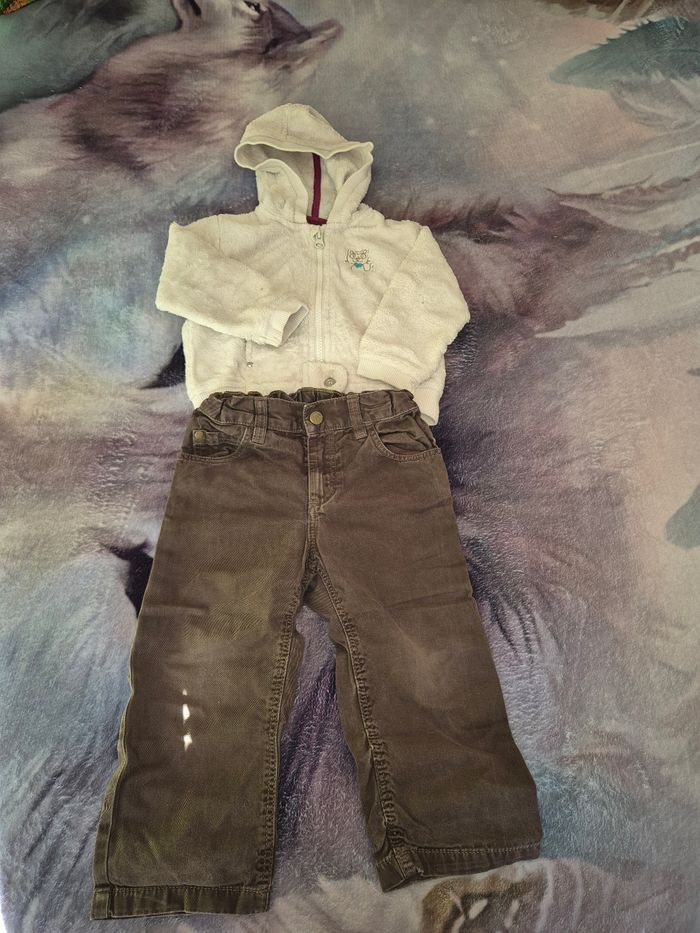 Ensemble garçon pour 1 an