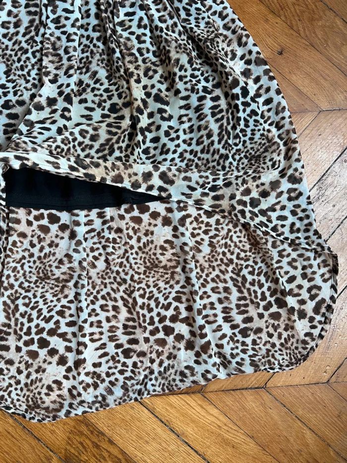 Neuve: magnifique robe Léopard taille 14 ans + - photo numéro 5
