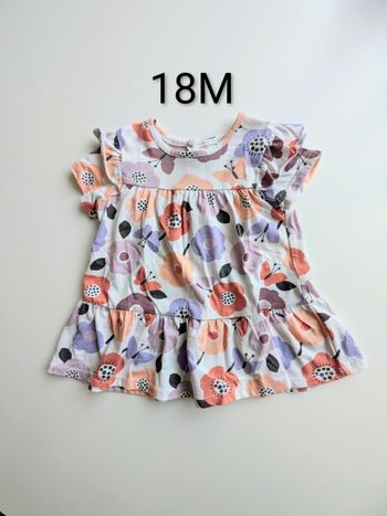 Top Fleuri "PLUS" - 18M