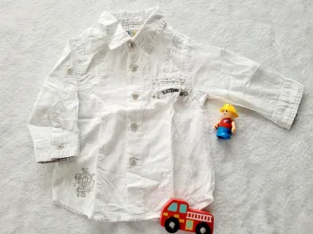 Chemise blanche manches longues