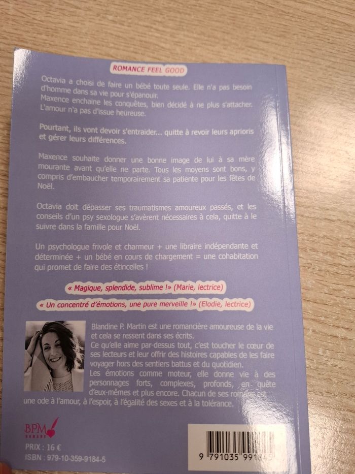 Livre Baby Therapie de Blandine P. Martin - photo numéro 2