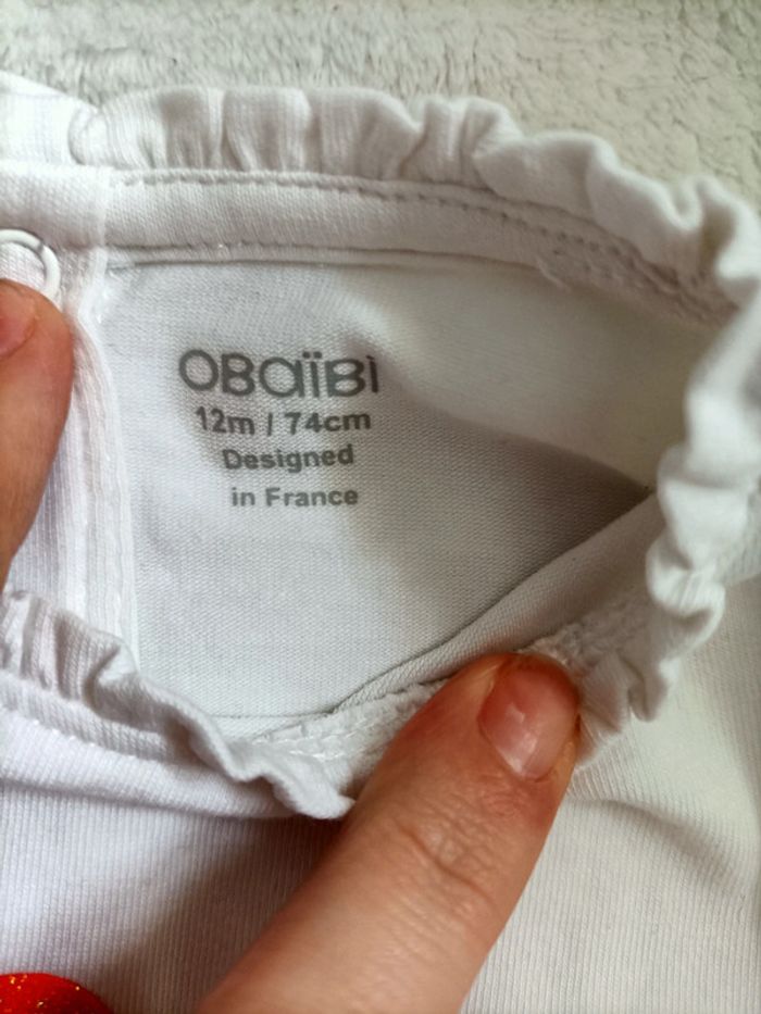 Tee shirt manches courtes 12 mois - photo numéro 2