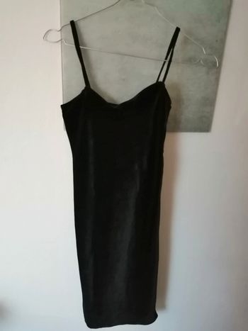 Robe velours noire