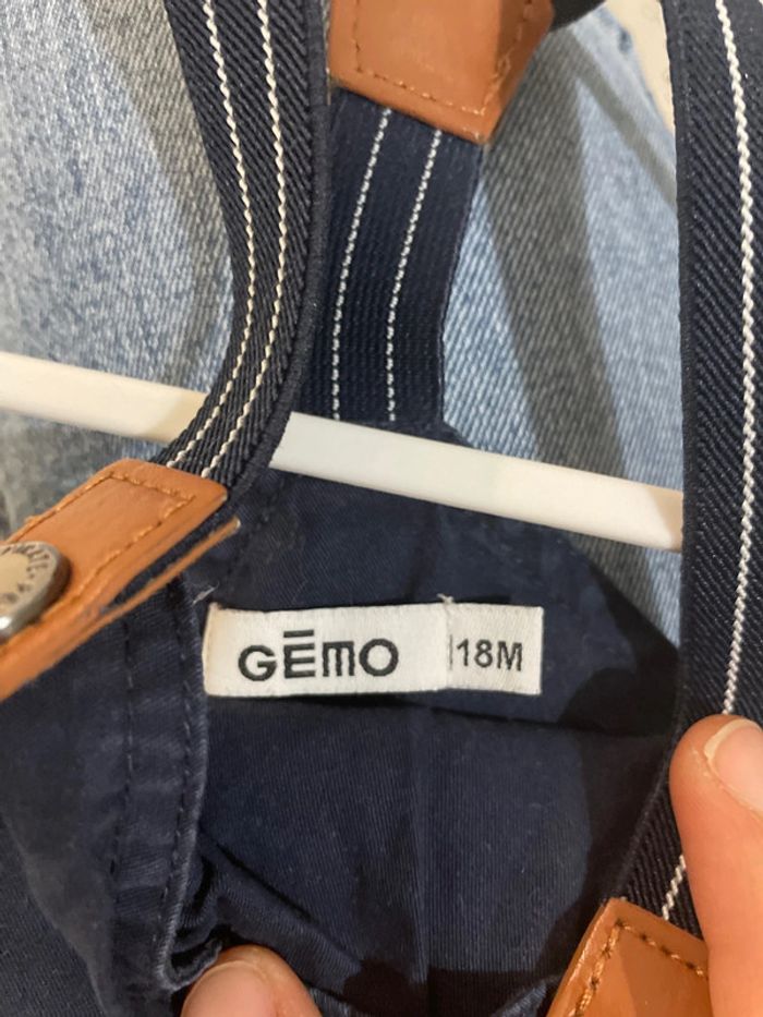 Salopette courte garçon - photo numéro 3