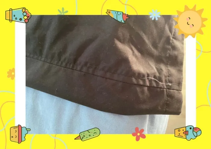 Trench 3 suisses 38 40 noir motif petits pois - photo numéro 8