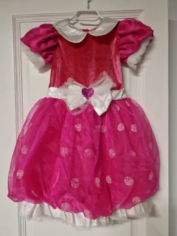 Déguisement robe disney store 5/6 ans disney minnie