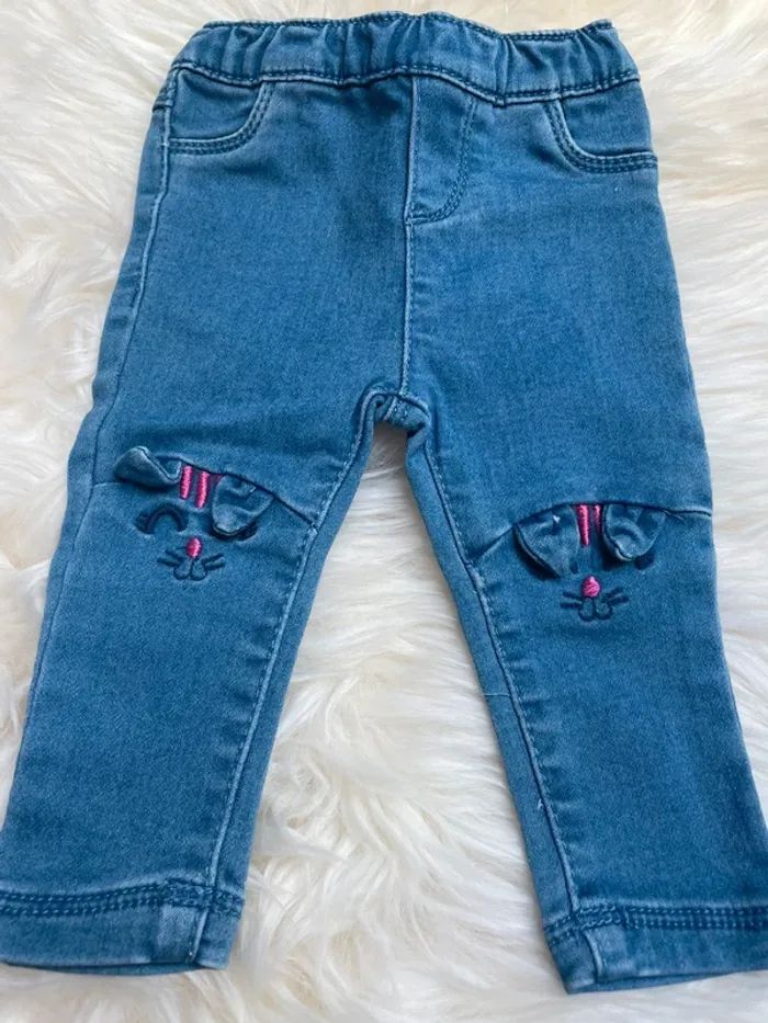 3 mois - Jeans slim « lapin » - photo numéro 2