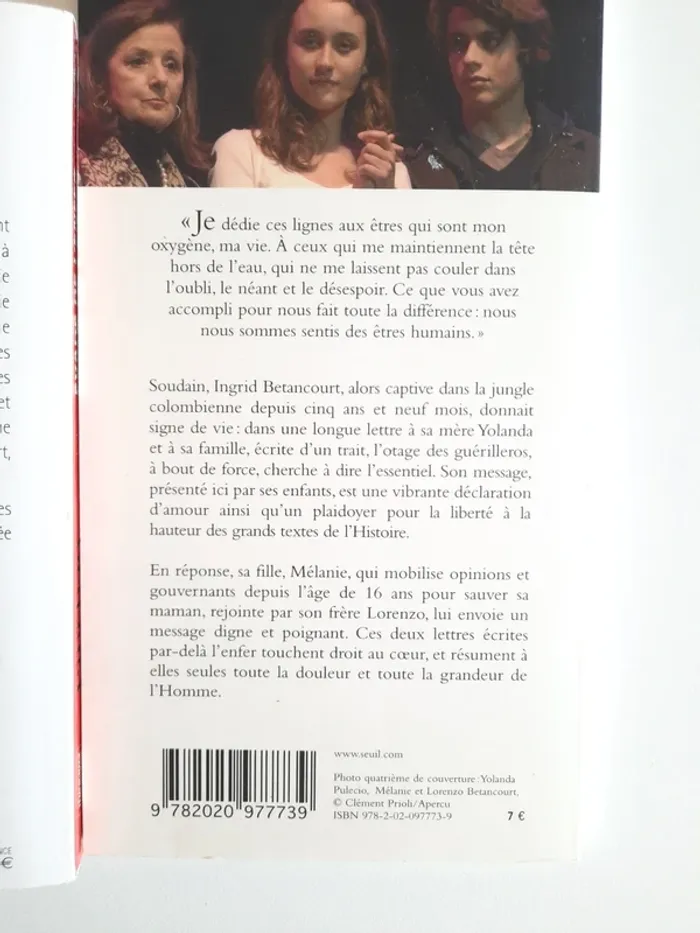 livre lot otage farc - photo numéro 3
