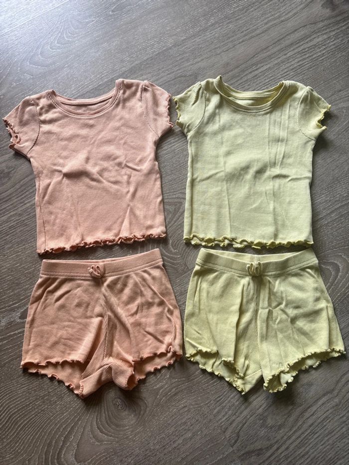 Ensemble fille 6/9 mois