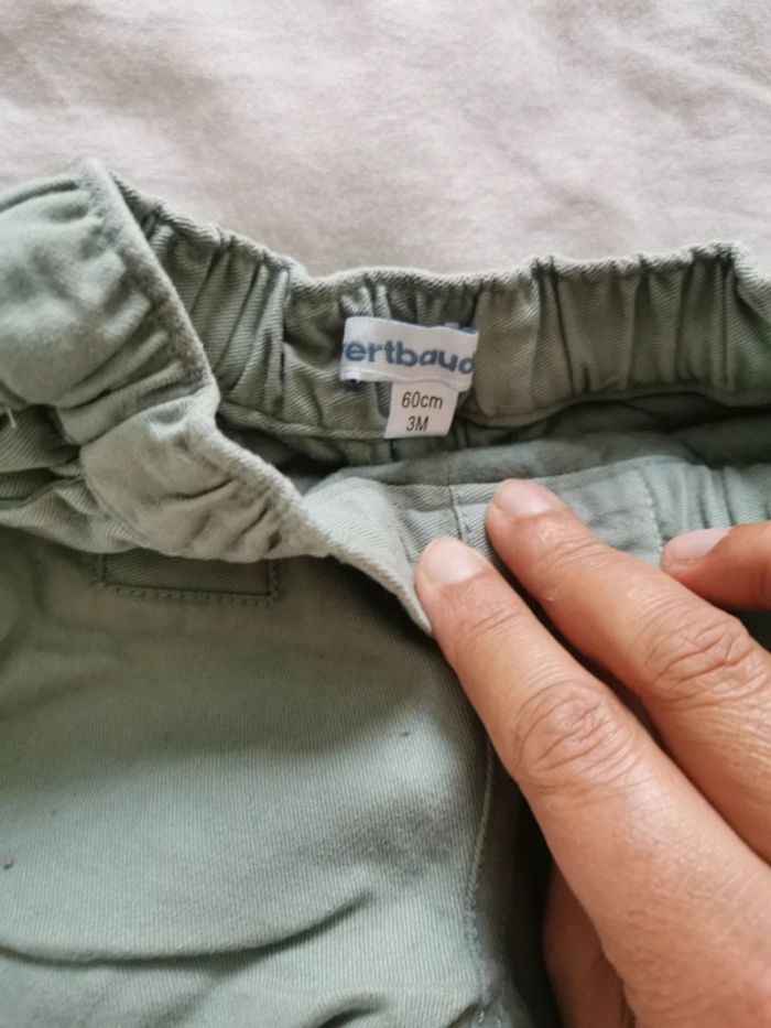 Pantalon Vertbaudet 3 mois - photo numéro 3
