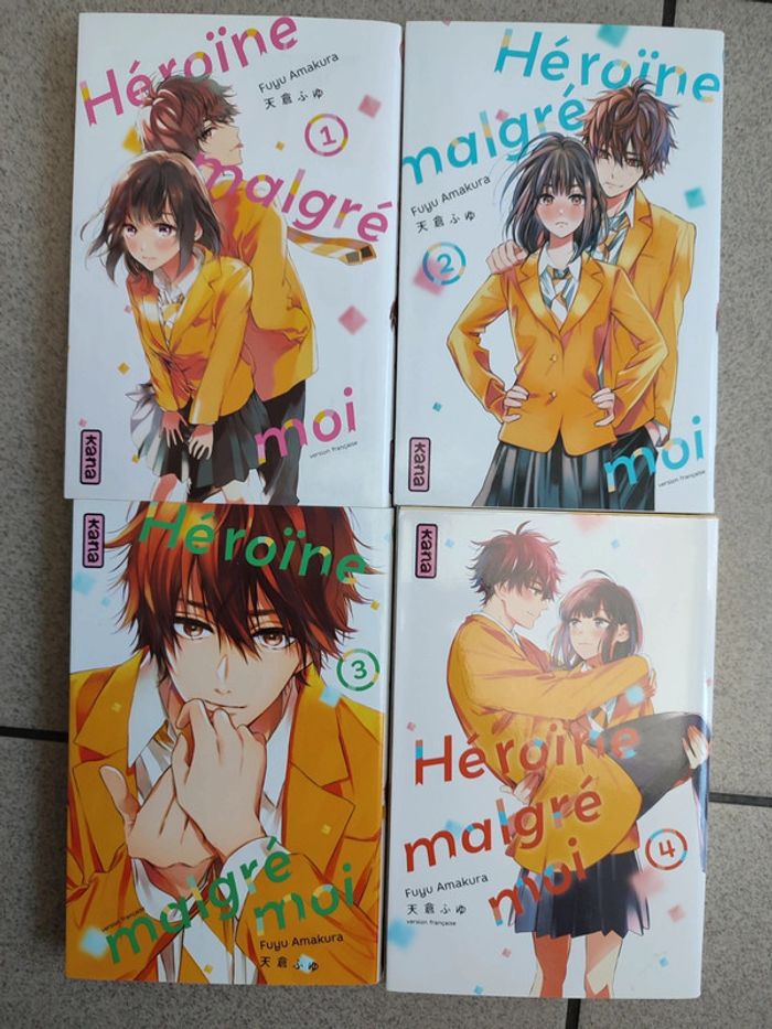 Manga héroïne malgré moi serie complète