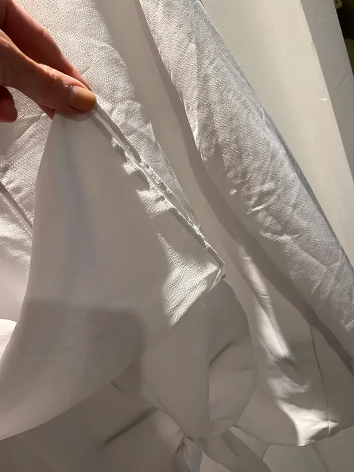 Blouse blanche Anna Karel taille M -38 très bon état - photo numéro 4