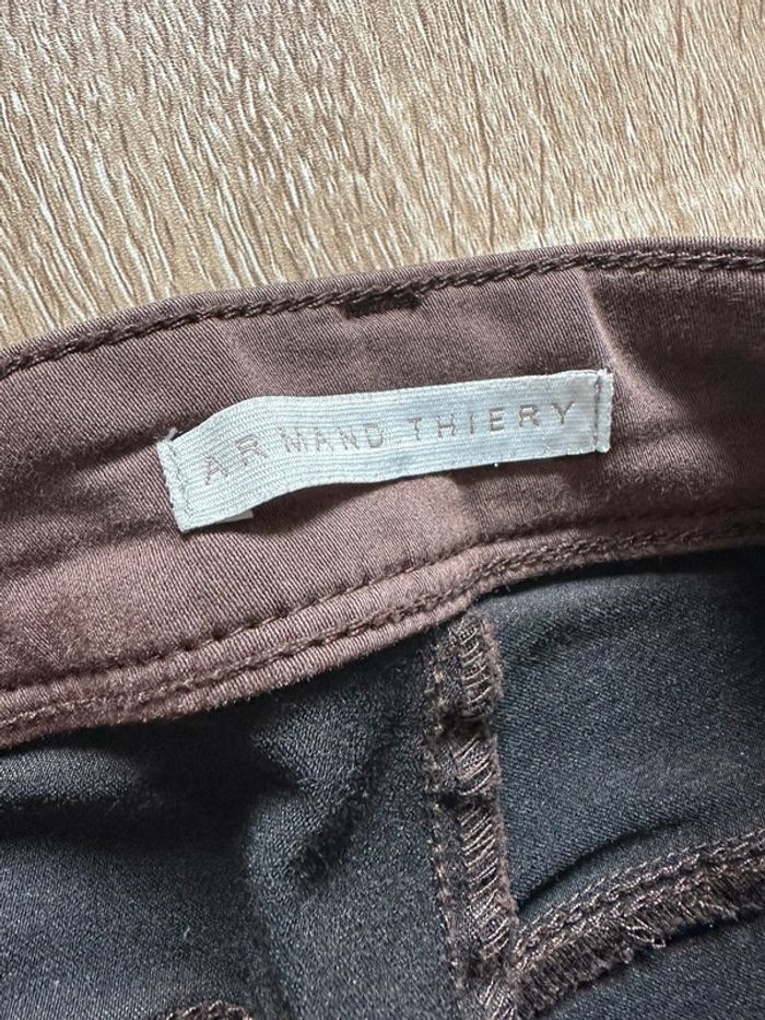 Jeans marron Armand Thiery - photo numéro 4