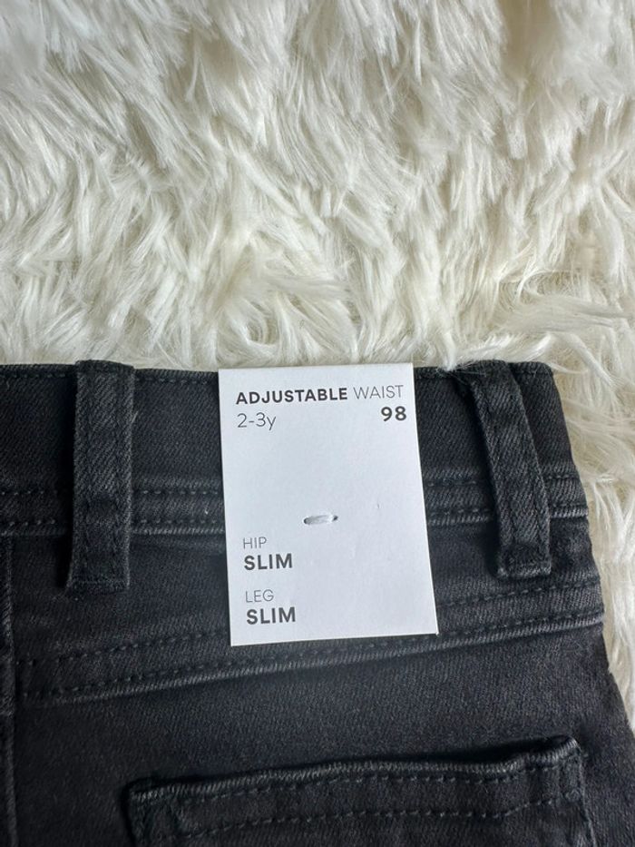 Jean slim noir Name it taille 2-3 ans - photo numéro 5