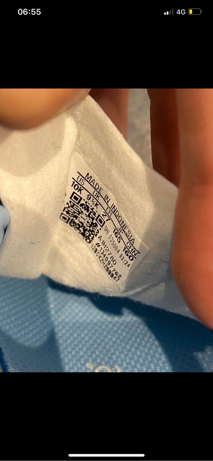 Adidas gazelle bleues et orange - photo numéro 5