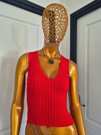 Top Femme Rouge