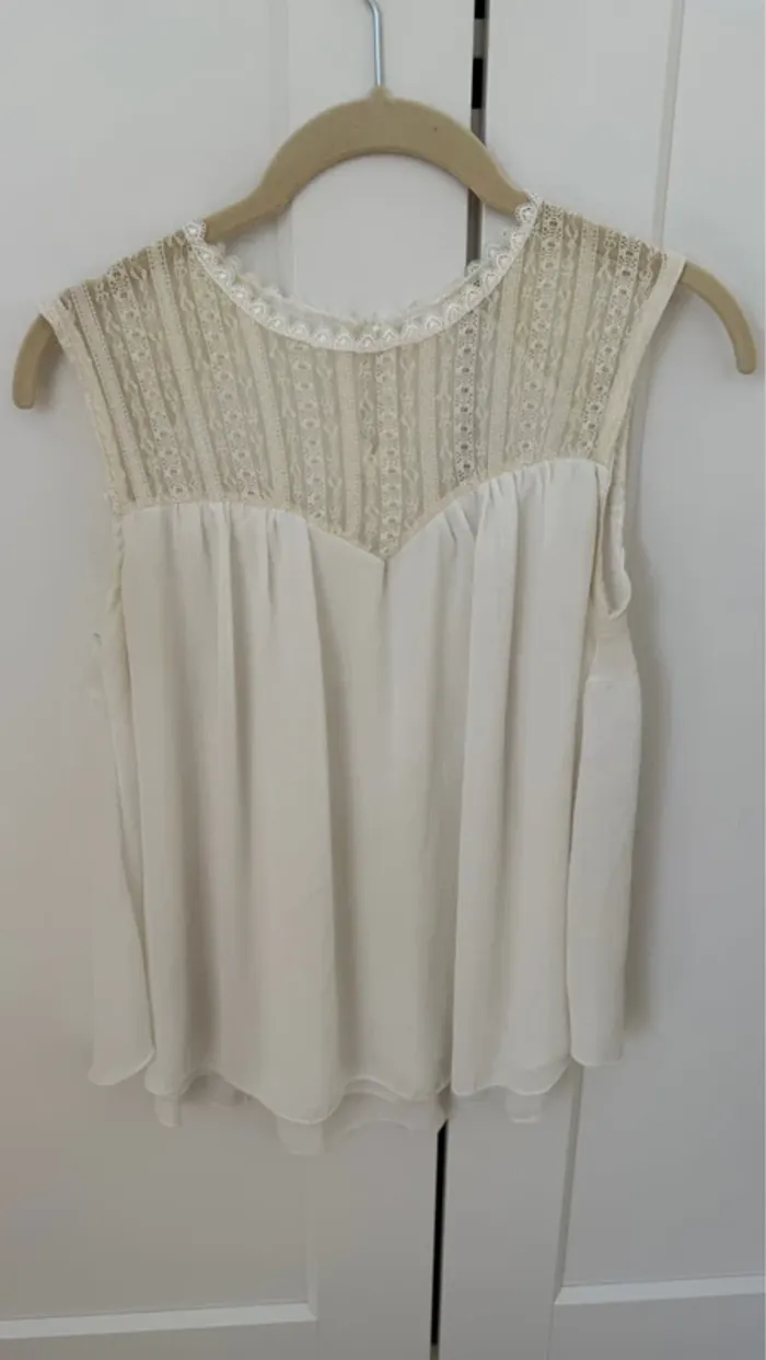 Blouse dentelle