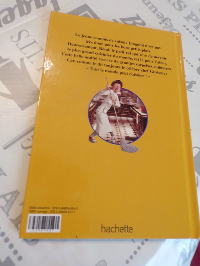 Livre Ratatouille Disney club du livre - photo numéro 2