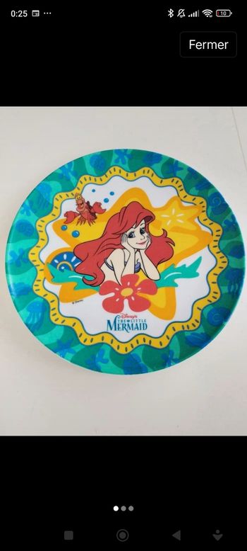 Assiette Disney